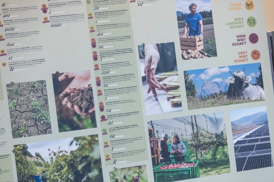 Presentato oggi (mercoledì 7 settembre) presso la Fiera di Bolzano il Piano d'azione 2030. Agricoltura 2030: la via sostenibile dell'Alto Adige (Foto: ASP/Tiberio Sorvillo)