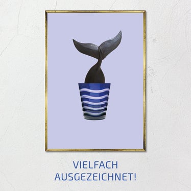 Das Logo der von der Landesbibliothek Teßmann gestalteten Ausstellung Vielfach ausgezeichnet (Foto: LPA/Landesbibliothek Teßmann)