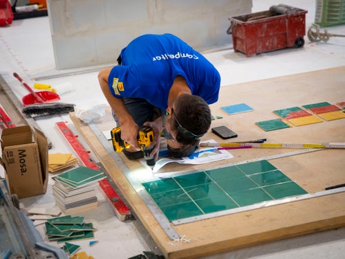 Nell'ambito di Futurum 2023 si svolge il “World Skills Italy 2023 - il concorso nazionale dei mestieri - organizzato dall’Apa-Lvh Confartigianato imprese con&nbsp;25 mestieri&nbsp;in gara (Foto: ASP/Fabio Brucculeri)