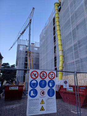 In via Claudia Augusta a Bolzano il Comune sta lavorando per migliorare l'efficienza energetica del patrimonio abitativo pubblico. (Foto: USP/Carla Broccardo)