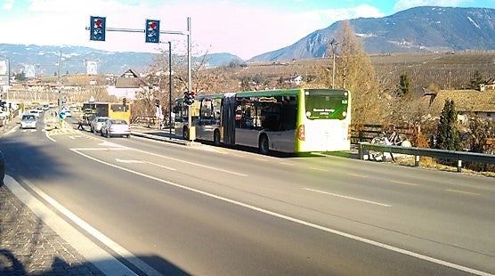 Am 7. Oktober werden die Ampelsysteme für den Metrobus getestet. Erhöhte Vorsicht ist geboten. (Foto: LPA/Enrico Croce)