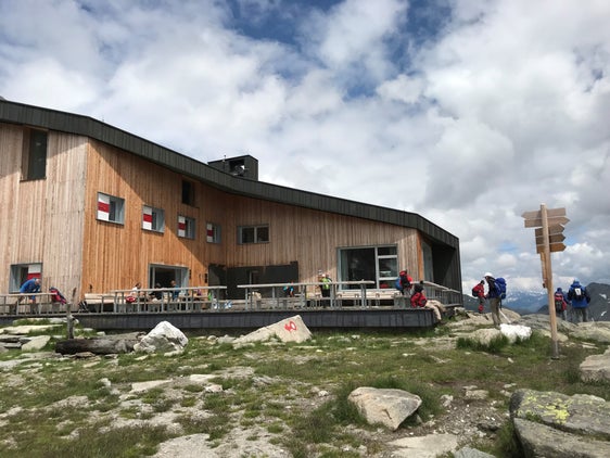 Un'immagine del rifugio Passo Ponte di ghiaccio (Foto: ASP/Noemi Prinoth)