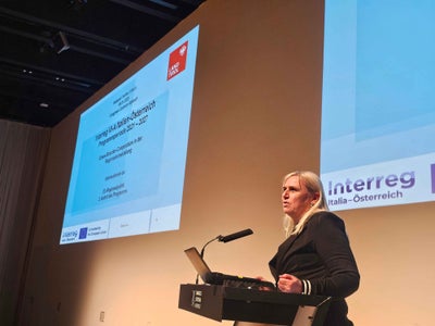 Barbara Lerch (Interreg - Regionale Koordinierungsstelle des Landes Tirol): Die Euregio ist ein verlässlicher Partner, um Europa mit gut strukturierten Projekten näher an die Menschen zu bringen. (Foto: Euregio)