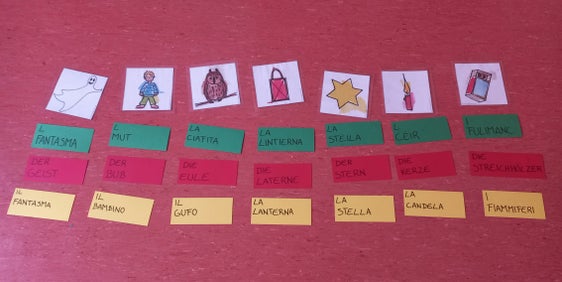 Bei einer Hospitation im Kindergarten Scurcià in St. Ulrich erhielt die Delegation aus der Republik Moldau Einblick in die Praxis der Mehrsprachigkeit im ladinischen Bildungsbereich. (Foto: LPA/Direktion Ladinische Bildung und Kultur)