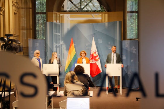 Die Landesregierung hat sich heute (11. Juni) unter anderem mit dem Gleichstellungsaktionsplan und dem Tätigkeitsprogramm des Landesbeirates für Chancengleichheit befasst. (Foto: LPA/Maja Clara)