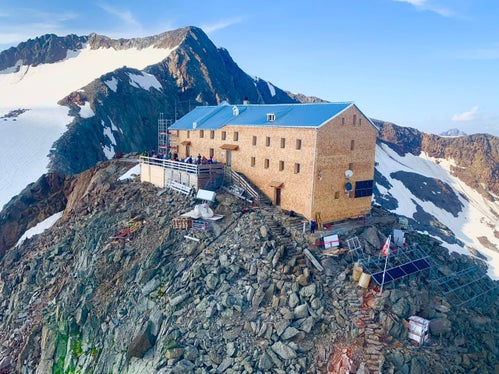 Das erneuerte und instandgesetzte Becherhaus (Foto: LPA/Trenkwalder)