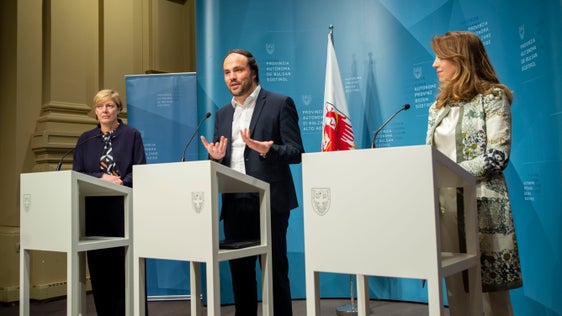 Wirtschaftspolitik ist auch Frauenpolitik, betonte Landesrat Philipp Achammer. (Foto: LPA/Fabio Brucculeri)