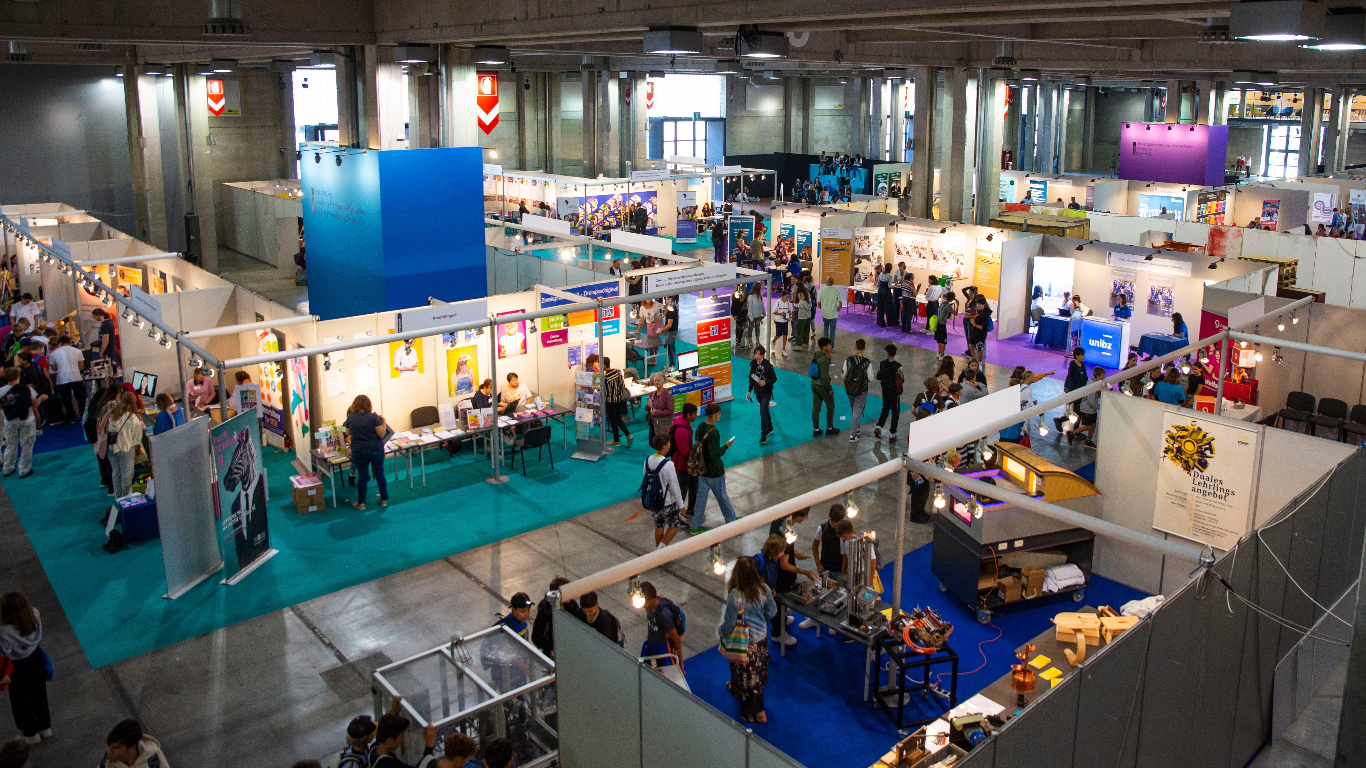 Da oggi (28 settembre) a sabato (30 settembre) alla fiera della formazione Futurum informazioni e consigli per aiutare le persone a decidere su carriera e formazione. Attesi 20 mila visitatori (Foto: ASP/Fabio Brucculeri)