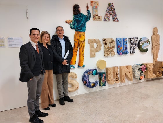 (da man ciampa a man dërta) André Comploi, Maria Teresa Mussner y Heinrich Videsott (Foto: USP/Intendënza y Cultura ladina)