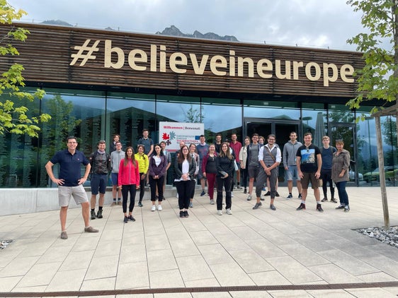 I partecipanti all'Accademia Euregio 2021 ad Alpbach (Foto: Euregio)