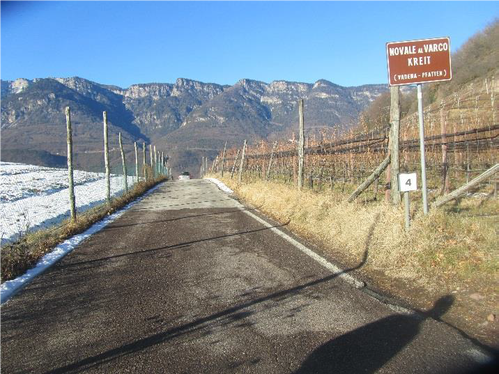 La strada provinciale sarà ampliata all'altezza di Kreiter Sattel (Foto: ASP/Ufficio Strade Centro-Sud)