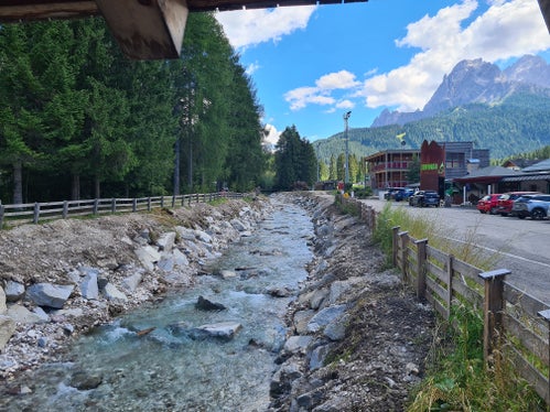Nachher: Der Mittellauf des Sextnerbachs nach Abschluss der Arbeiten der Wildbachverbauung (Foto: LPA/Landesamt für Wildbach- und Lawinenverbauung Ost in der Agentur für Bevölkerungsschutz)