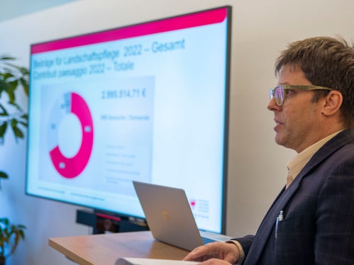 Horand Ingo Maier, Direktor des Verwaltungsamtes für Raum und Landschaft: Die Förderkriterien für Landschaftspflege sind vereinfacht und bürgerfreundlicher konzipiert worden, so dass sie für die Antragstellenden ein Leitfaden sein können. (Foto: LPA/Fabio Brucculeri)