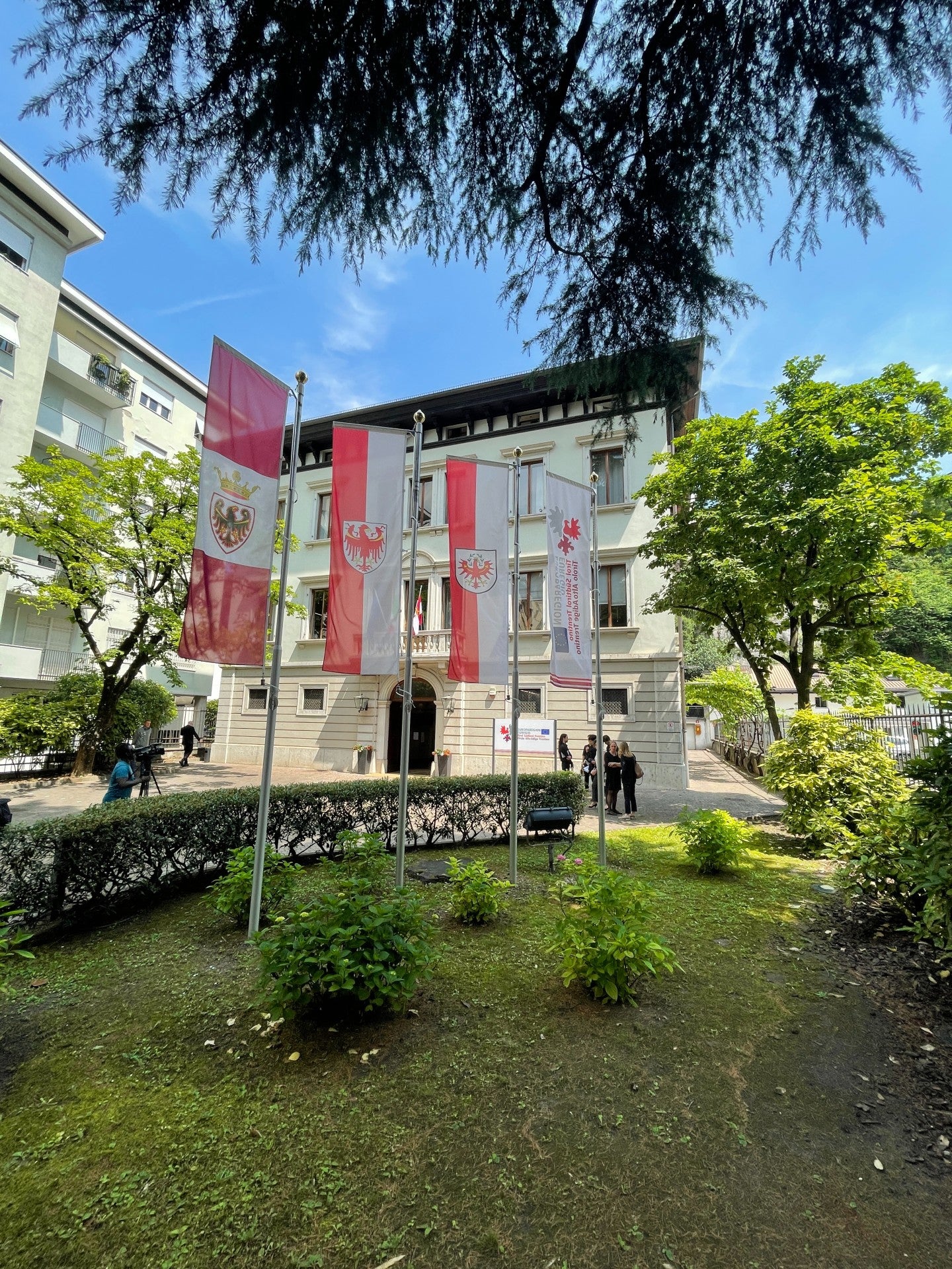 Casa Moggioli, in via Grazioli 25, è la sede di Trento dell'Euregio Tirolo-Alto Adige-Trentino. (Foto: Euregio/Archivio Ufficio stampa Provincia autonoma di Trento)
