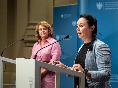 La collaborazione con i Comuni e con le organizzazioni promotrici è una priorità fondamentale per l'Agenzia per la famiglia, ha sottolineato la direttrice Monika Conrater. (Foto: USP/Fabio Brucculeri)