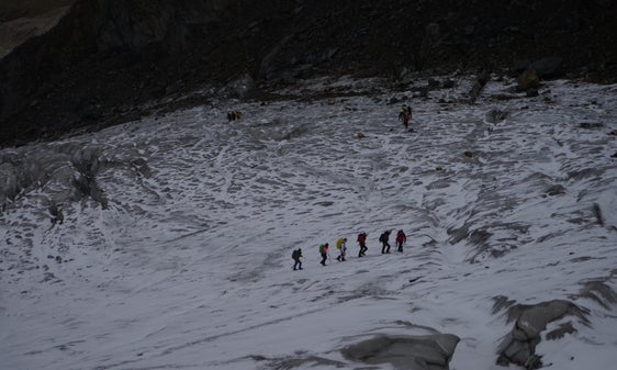 Ein besonderes Erlebnis war die geführte Gletscherwanderung auf den Suldner Gletscher. (Foto: LPA/Giuliano Bertagna)