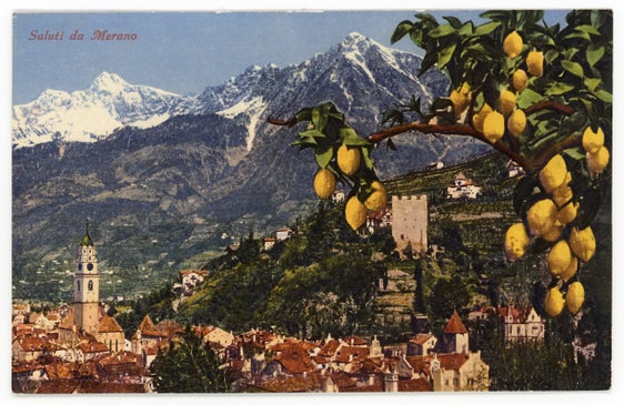 Una mostra virtuale ripercorre i lavori dell'editore e fotografo Lorenz Fränzl (Foto: Fränzl, Lorenz: “Saluti da Merano”. 1925 – 1940. Inv. Nr. 4081428, Touriseum - Museo provinciale del Turismo - Castel Trauttmansdorff)