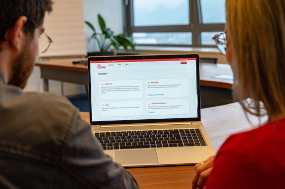 Das neu gestaltete Bürgerportal myCIVIS wird am 24. Februar vorgestellt. Es ist zu einer modernen Service-Plattform geworden. (Foto: LPA/Greta Stuefer)