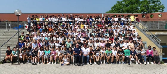 "Olympia in den Schulen" brachte Schülerinnen und Schüler aller Schulstufen und aller drei Sprachgruppen in Kontakt mit olympischen und paralympischen Sportlerinnen und Sportlern. (Foto: LPA/Hannes Kröss)