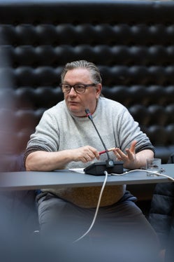 Anche Marco Bernardoni (FIOM CGIL MAV) ha espresso la preoccupazione del lavoratori. (Foto: USP/Lucia Rose Buffa)