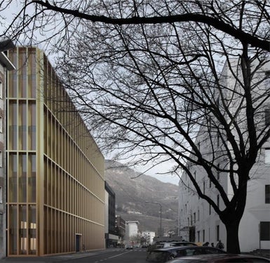 Im neuen Landhaus 8 fand die Bilanz-Pressekonferenz von Landesrat Bessone statt. (Foto: LPA/Manuela Tessaro)