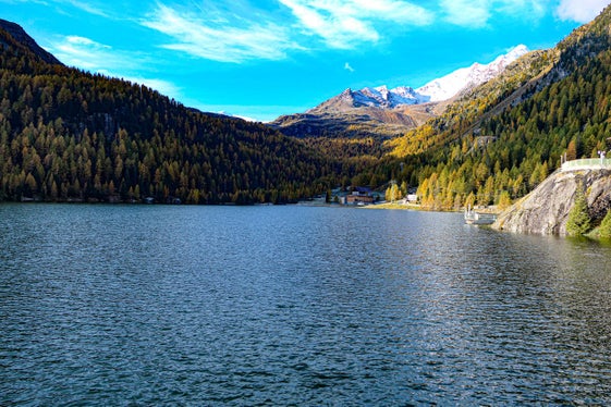 Bilder dieses Monats Oktober: Weißbrunnsee in Ulten (Foto: Martin Geier)