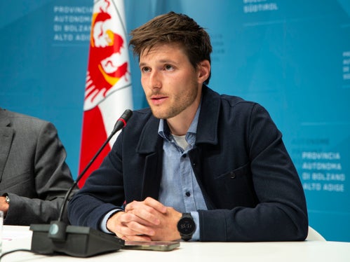 Dominik Trenkwalder, biologo della fauna selvatica presso l'Ufficio Caccia e pesca (Foto: ASP/Fabio Brucculeri)