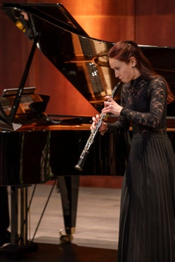 Anna Sofia Franceschini, Oboe (Foto: LPA/Daniel von Johnston)