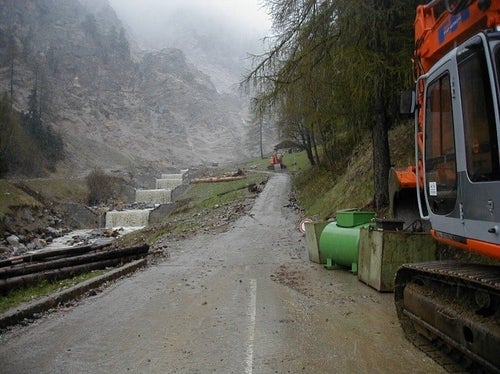 Mehrfach (im Bild im Jahr 2020) waren nach Unwetterereignissen Schäden im Gamperbach zu verzeichnen. Nun beginnen die Arbeiten, um den Hochwasserschutz zu erhöhen. (Foto: Archiv Agentur für Bevölkerungsschutz)