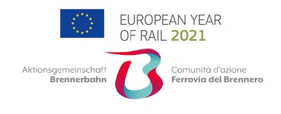 Das Logo des Europäischen Jahrs der Schiene