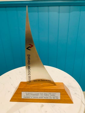 L'Euregio ha vinto con la sua strategia L'Euregio è giovane il Premio Sail of Papenburg di quest'anno (Foto: Euregio)