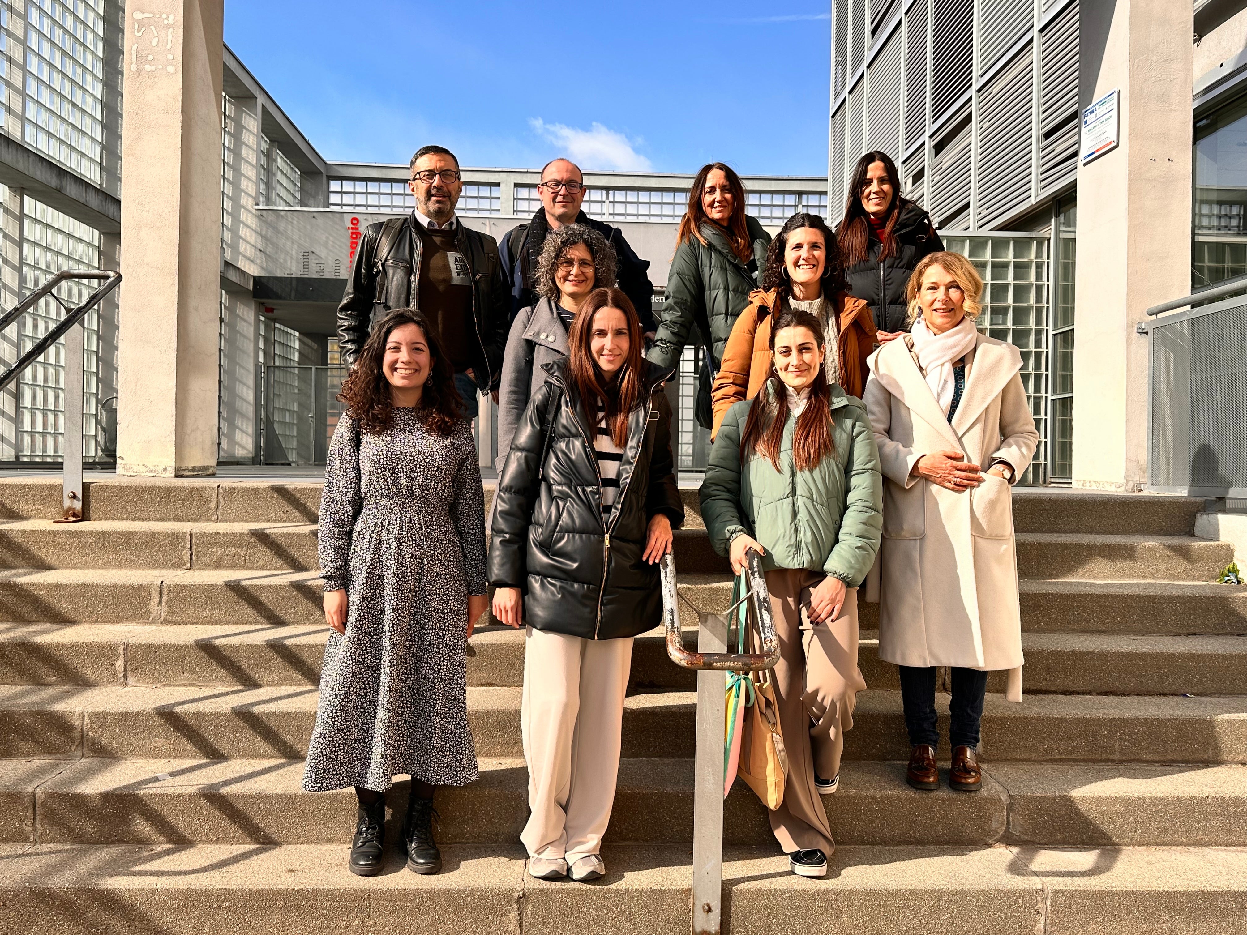 Una delegazione della Generalitat de Catalunya è in visita in Alto Adige per conoscere da vicino la scuola italiana e le modalità di accoglienza degli alunni con background migratorio (Foto: ASP/Direzione Istruzione e Formazione italiana)