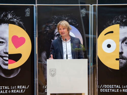 Il direttore di Forum Prevenzione Koler: L'odio in rete va combattuto. (Foto: ASP/Fabio Brucculeri)