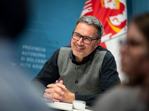 “La giustizia sociale crea sicurezza e fiducia”, ha sottolineato il presidente della Provincia. (Foto: USP/Fabio Brucculeri)