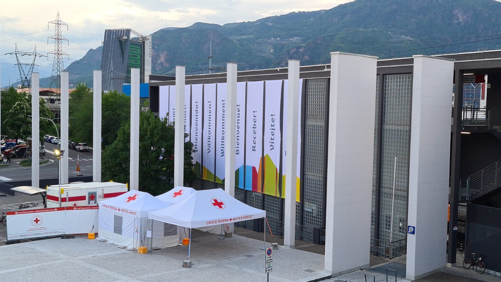 Im Erstaufnahmezentrum in Bozen Süd wurden seit Anfang März 1500 Flüchtlinge aus der Ukraine betreut. (Foto: LPA/Agentur für Bevölkerunsschutz/Matteo Vischi)