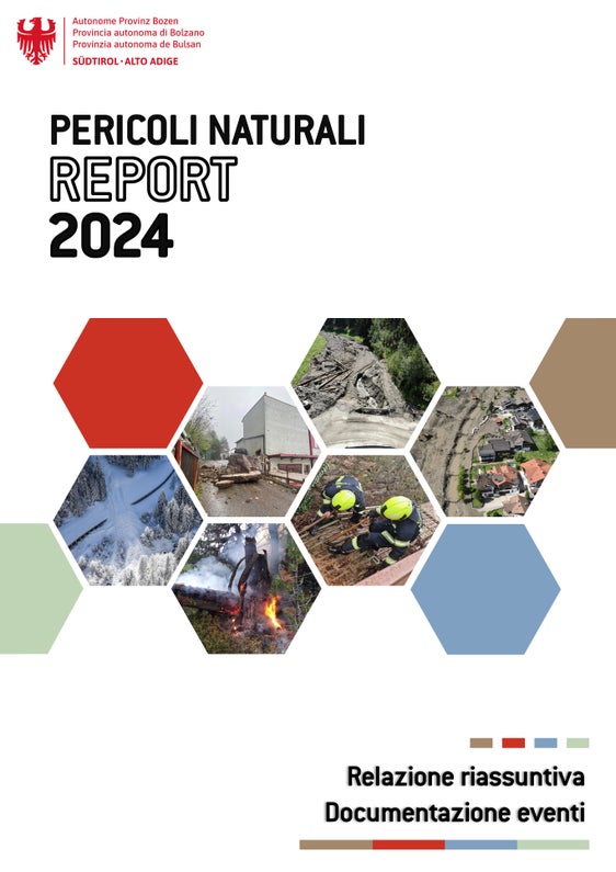 Appena stampato: il Report Pericoli Naturali 2024 (Foto: USP/Centro funzionale provinciale)