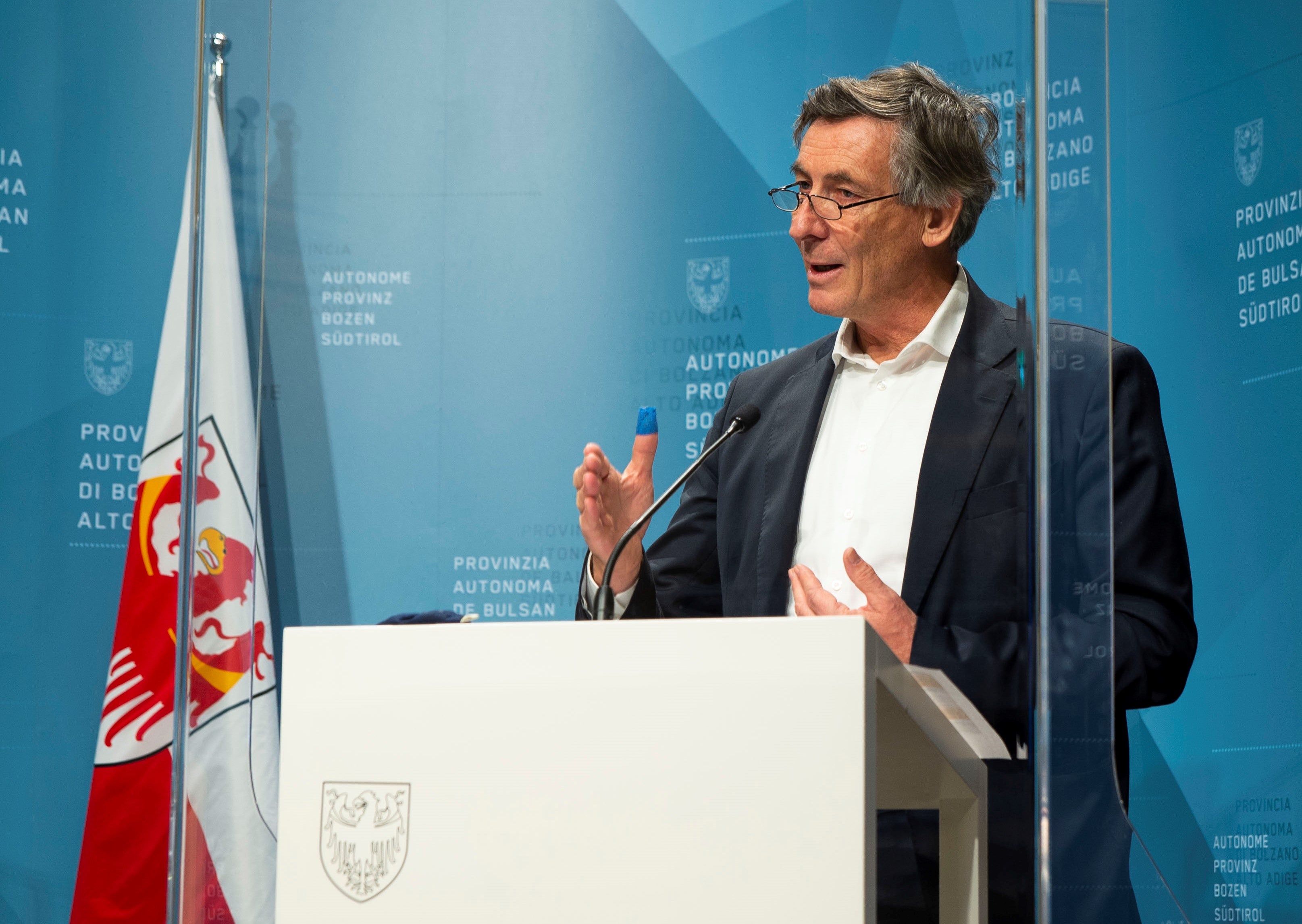 LR Widmann: Alle jene, die sich noch keine Erst- oder Auffrischungsimpfung erhalten haben, wollen wir nun mit breitem Informationsangebot erreichen. (Foto: LPA/Fabio Brucculeri)