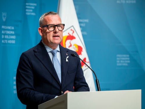 Landesrat Christian Bianchi hat heute die Vorteile der Finanzierung des neuen Archäologiemuseums über einen Immobilienfonds dargelegt. (Foto: LPA/Fabio Brucculeri)