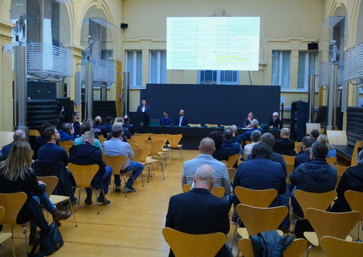 Der erste Tag der Cybersecurity-Week war den öffentlichen Verwaltungen, der Postpolizei und privaten Unternehmen gewidmet. (Foto: LPA/Lukas Forer)