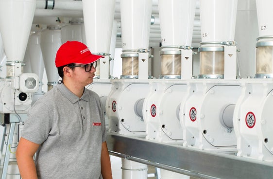 Der Lehrberuf "Fachmann bzw. Fachfrau für Verfahrenstechnik Mühlen- und Getreidewirtschaft" ist einer von zwei neuen Lehrberufen, welche die Landesregierung genehmigt hat. (Foto: A. Rieper AG)