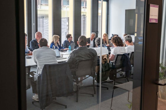 I rappresentanti dell'Agenzia provinciale per le relazioni sindacali e i sindacati rappresentativi hanno negoziato duramente il contratto. (Foto: USP/Greta Stuefer)