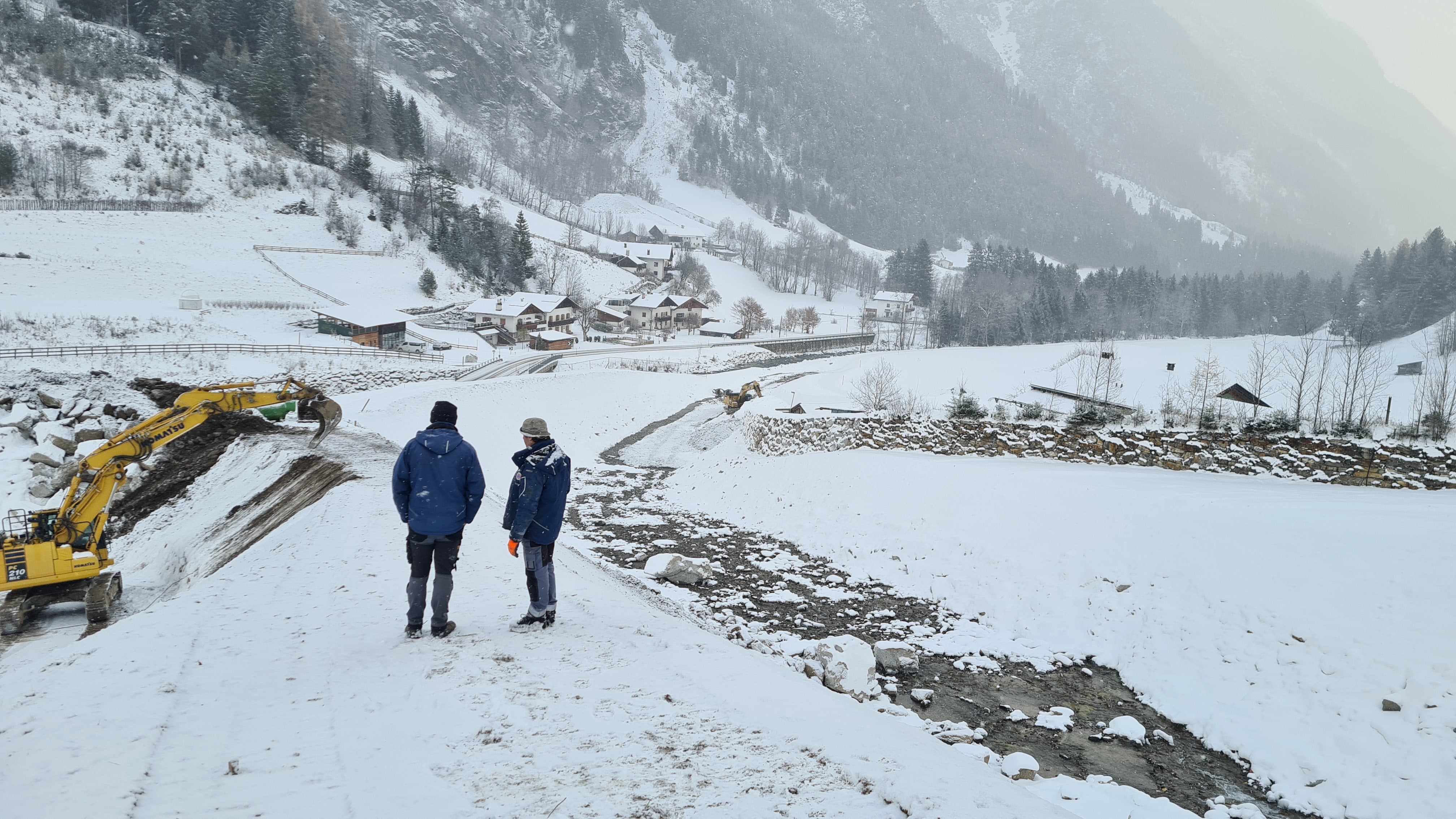 Wildbachverbauung verstärkt Hochwasserschutz an der Rienz in Brixen, Alle  News, News