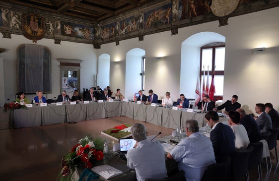 Auch die Euregio-Versammlung fand heute unter Leitung des Vorsitzlandes Trentino statt. (Foto: Land Trentino/Matteo Rensi)