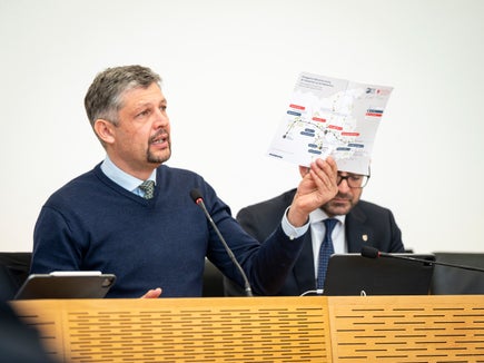 Im Einklang mit unserem Radmobilitätskonzept investieren wir gezielt in den Ausbau und die Verbesserung der Radwegeinfrastruktur, sagt Landesrat Daniel Alfreider. (Foto: LPA/Fabio Brucculeri)