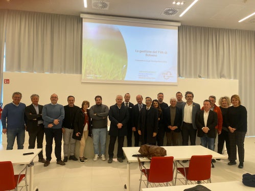 Über den Betrieb der Müllverbrennungsanlage in Bozen Süd hat sich heute eine Delegation aus dem Trentino informiert. (Foto: LPA)