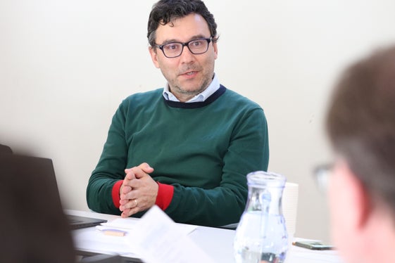 Questo scambio è di fondamentale importanza, ha sottolineato il professor Paul Videsott della Sezione ladina della Libera Università di Bolzano. (Foto: USP/Maja Clara)