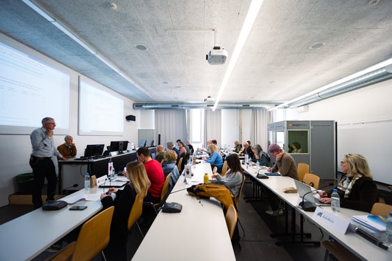 Un momento del convegno tecnico organizzato dal Canton Ticino, che detiene la presidenza di turno di Arge Alp. (Foto: Arge Alp)
