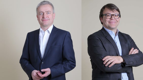 Generaldirektor Ulrich Santa und der technische Leiter Ulrich Klammsteiner (Foto: Klimahaus-Agentur)