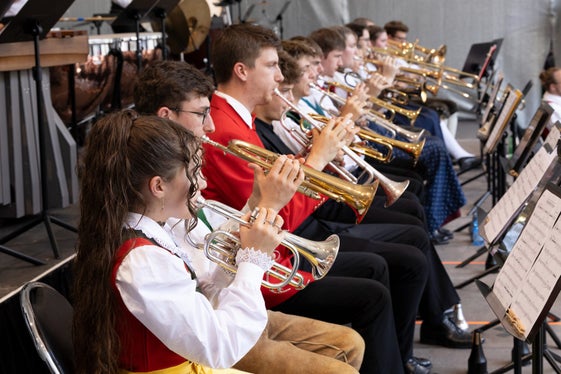 Musik kennt keine Grenzen. (Foto: Euregio/Die Fotografen)