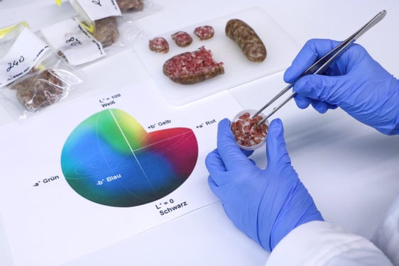 Zu den Schwerpunkten des Landesprogrammes für Forschung und Innovation zählt unter anderem die Stärkung der Zusammenarbeit mit Forschungspartnern wie Laimburg Research (im Bild das Labor für Fleischprodukte, das im NOI Techpark angesiedelt ist). (Foto: Laimburg Research Centre/Agnese Martinelli)